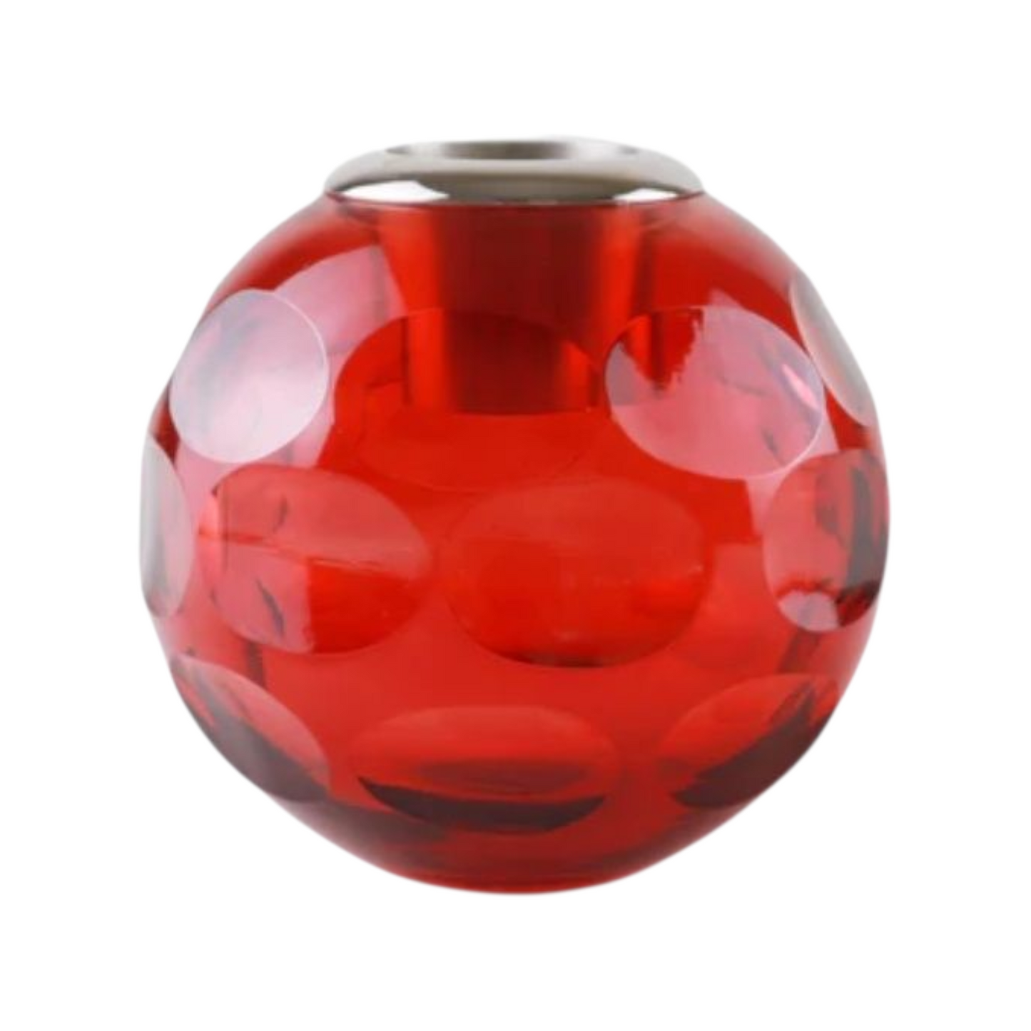 Round Garnet Red Match Striker