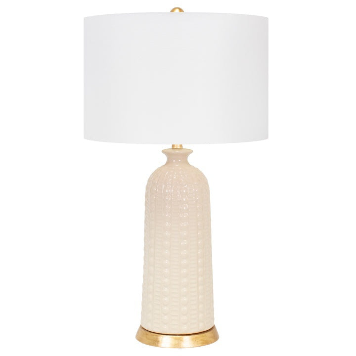 Cream Table Lamp