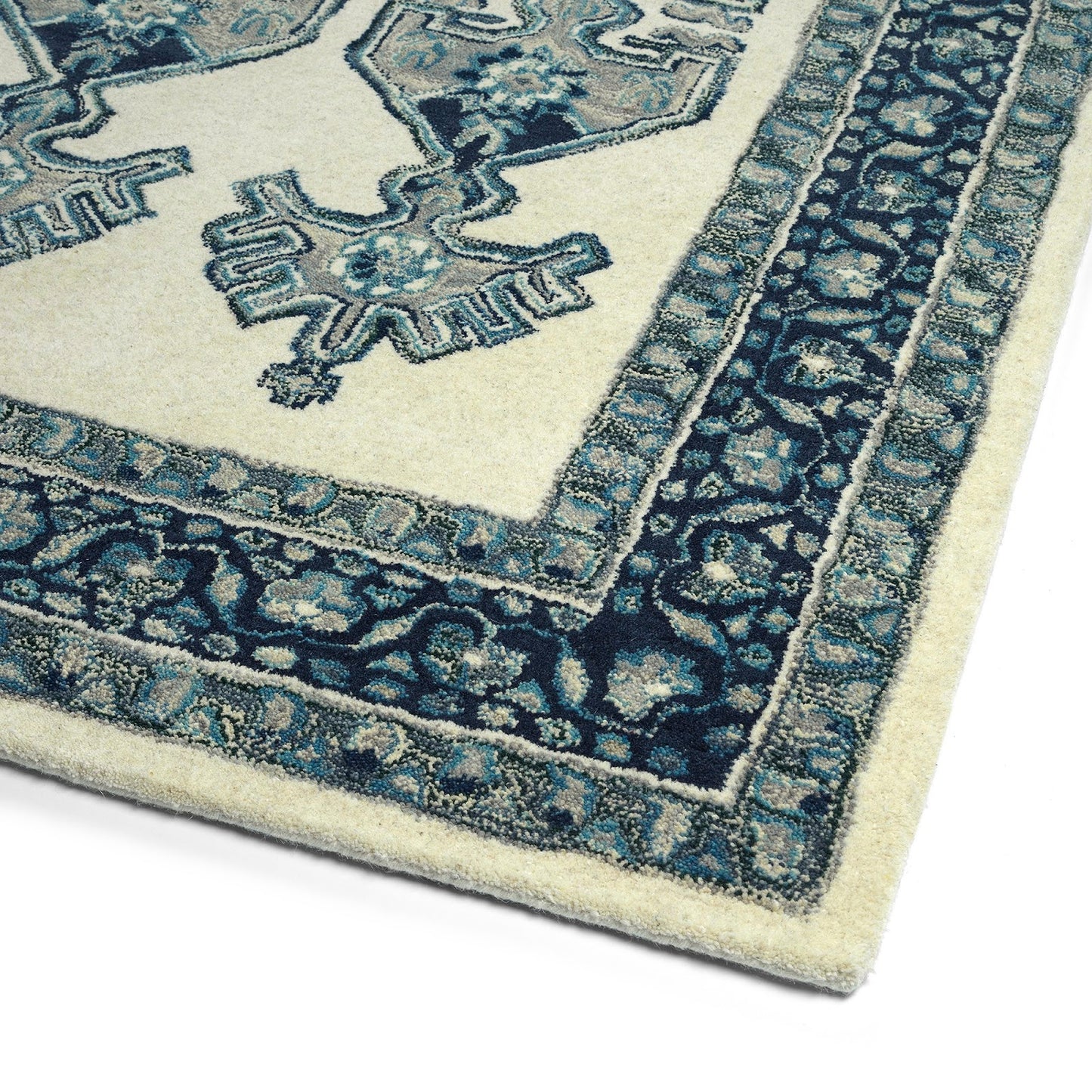2'6" x 9' Tamara Day Charlotte Ivory Rug
