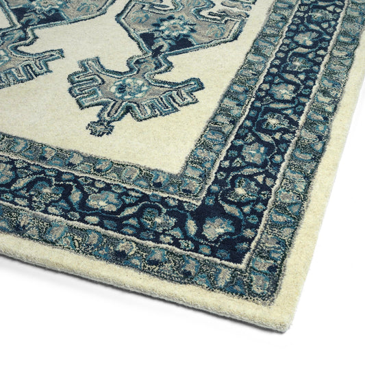 2'6" x 9' Tamara Day Charlotte Ivory Rug