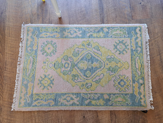 2' x 3' Custom Oushak Rug