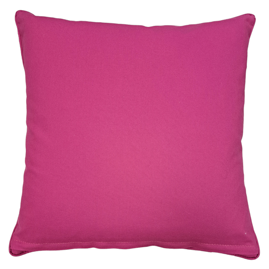 Madrid Pink Print Pillow - 22"