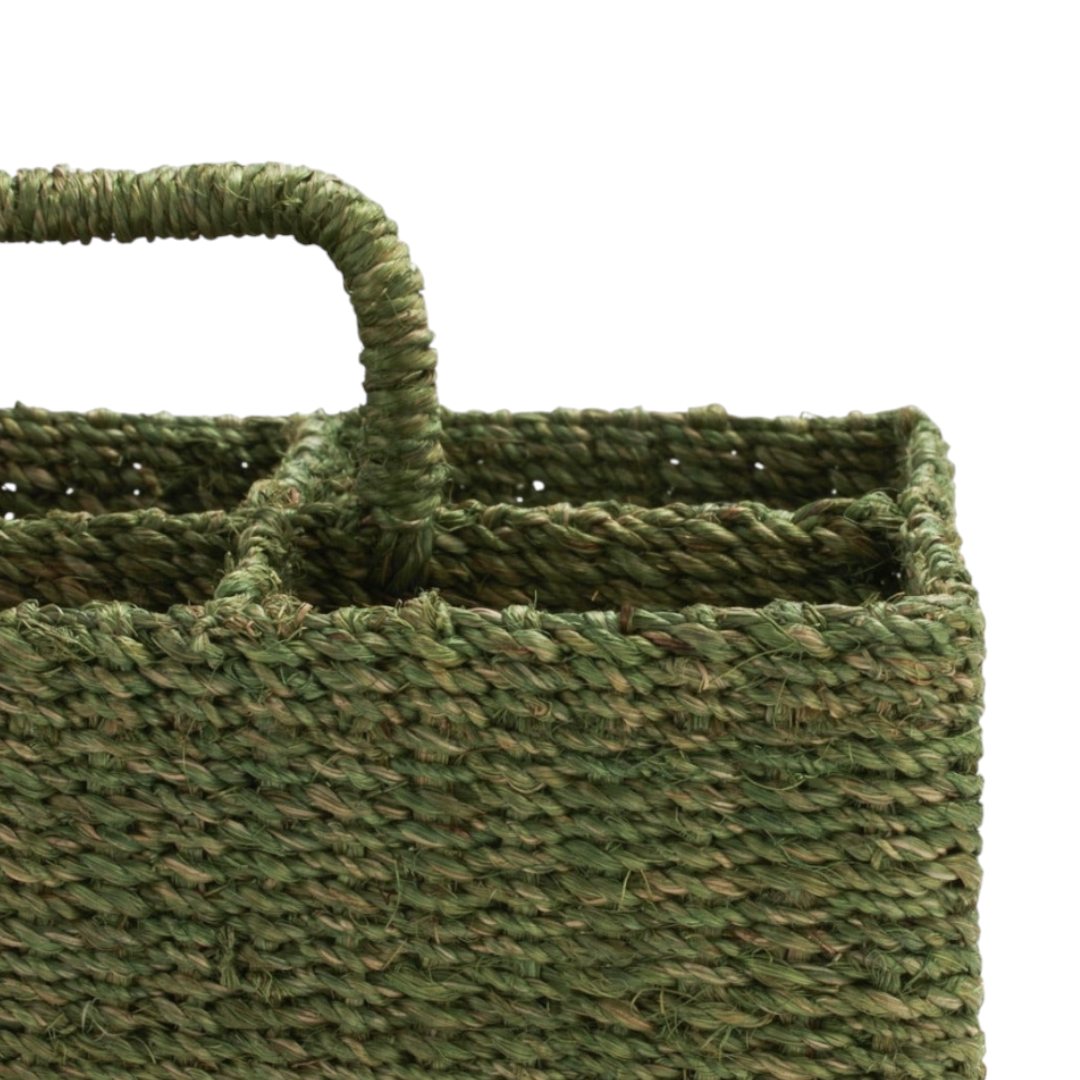 Abaca Fiber Glassware Holder