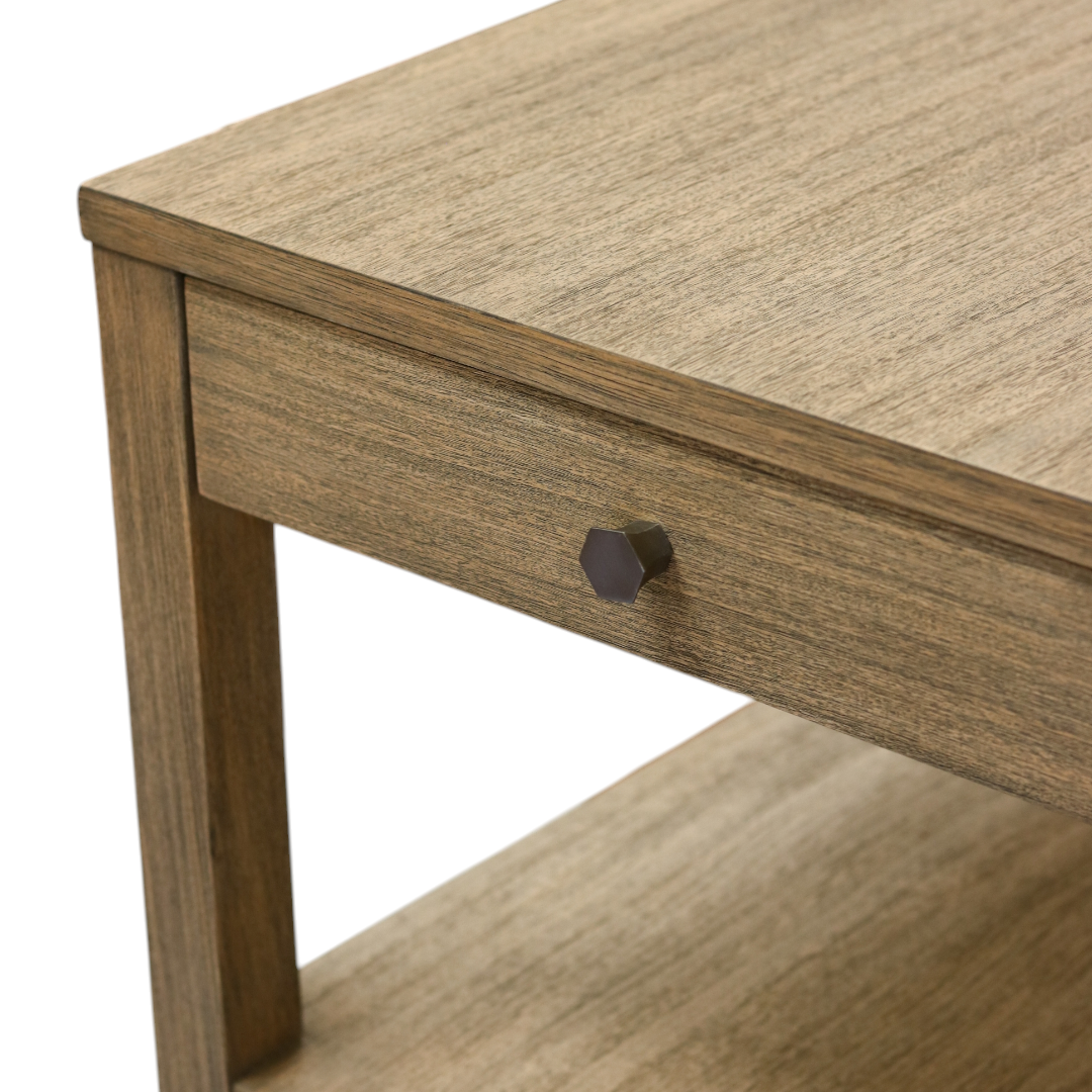 Narrow 1 Drawer Side Table