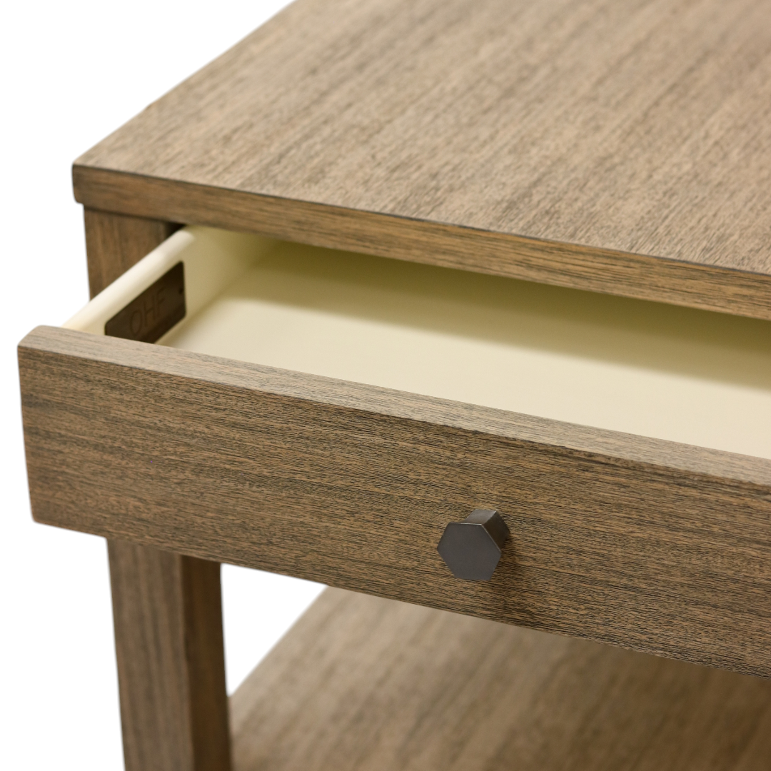 Narrow 1 Drawer Side Table