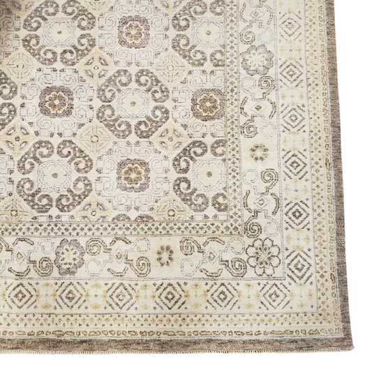 6' x 9' Vogue Ivory & Brown Rug