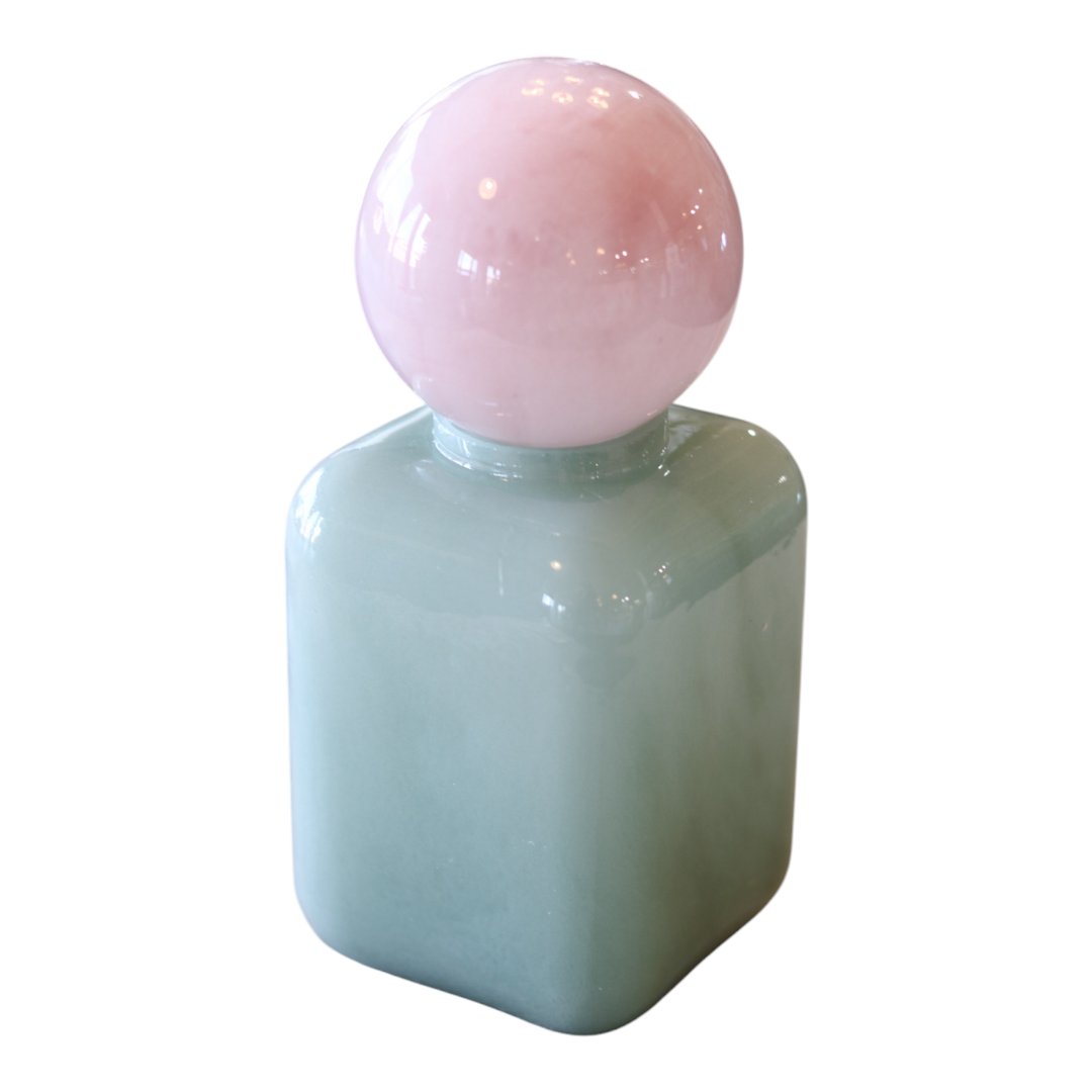 Tall Glass Bottle with Stopper