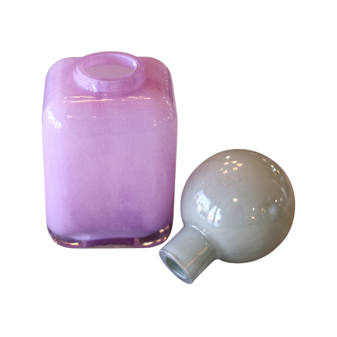 Tall Glass Bottle with Stopper