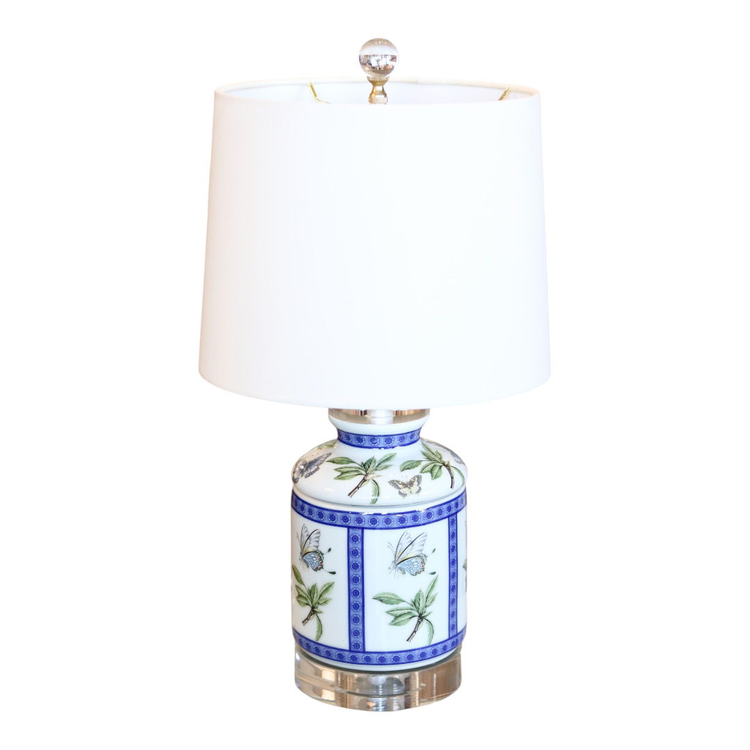 Porcelain Butterfly Table Lamp
