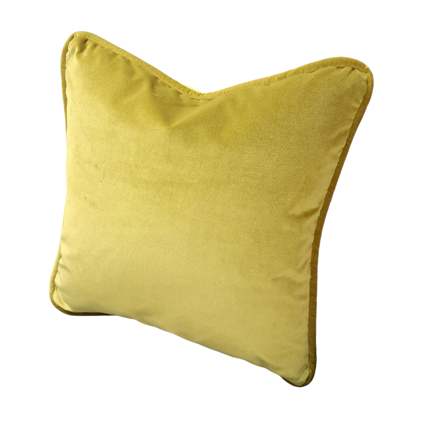 20" Lime Green Velvet Pillow