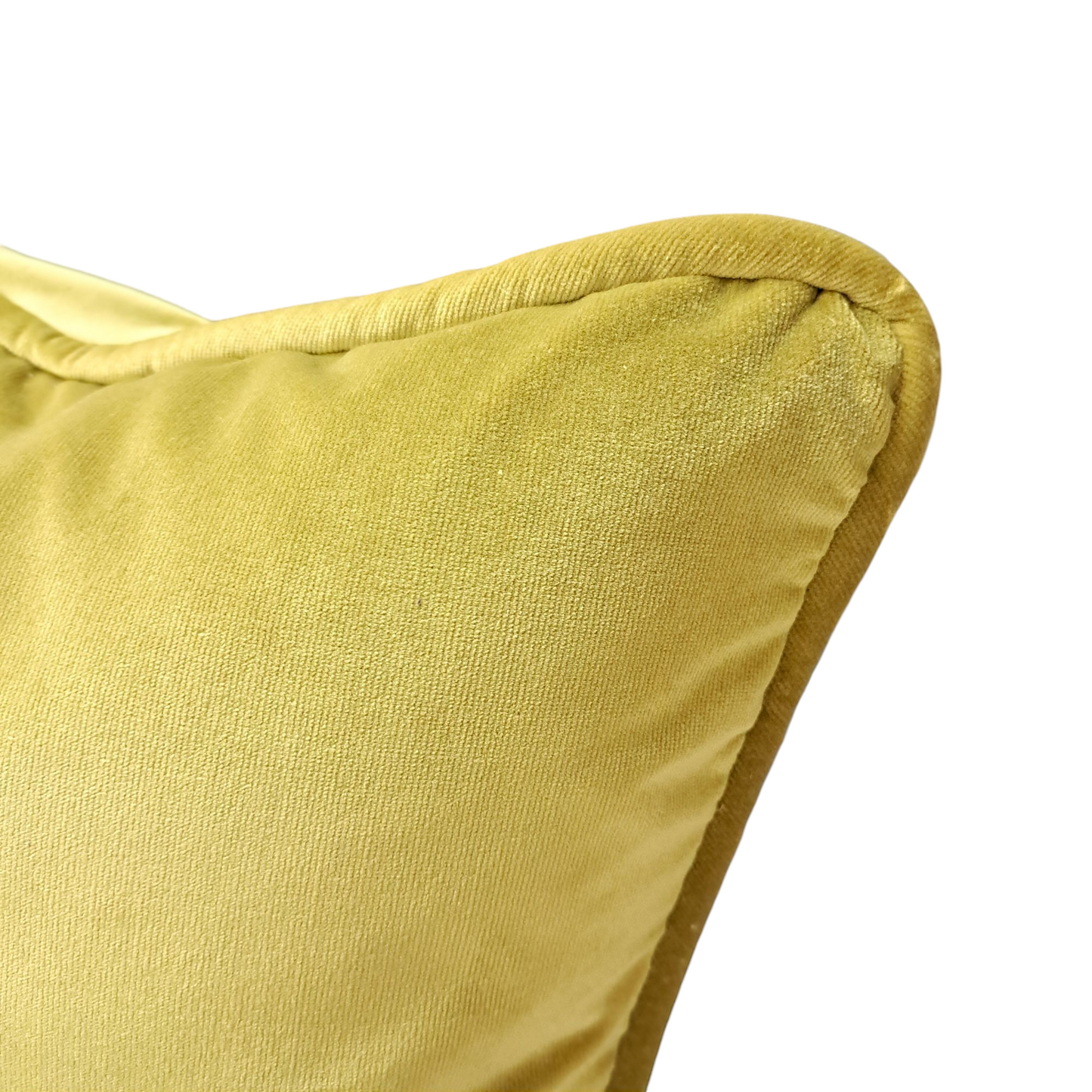 20" Lime Green Velvet Pillow