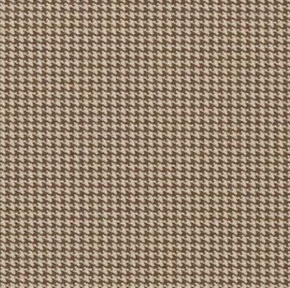 Brown Houndstooth Settee