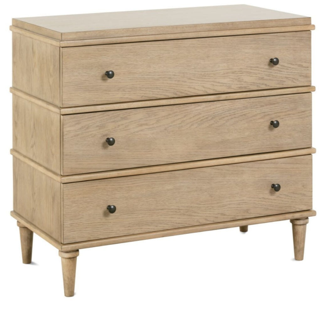 White Oak 3-Drawer Chest