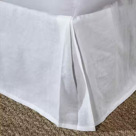 Zurich Bed Skirt in White