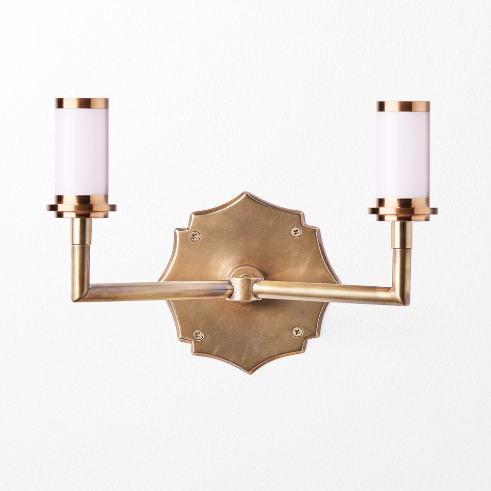 Double Insignia Cordless Wall Sconce