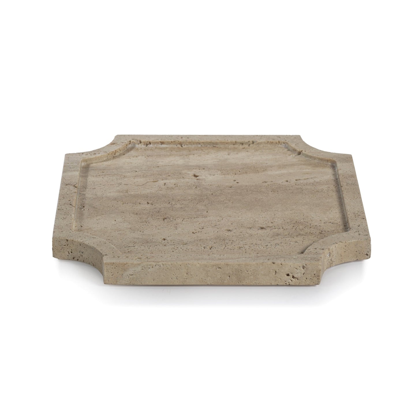 Zellige Travertine Stone Tray