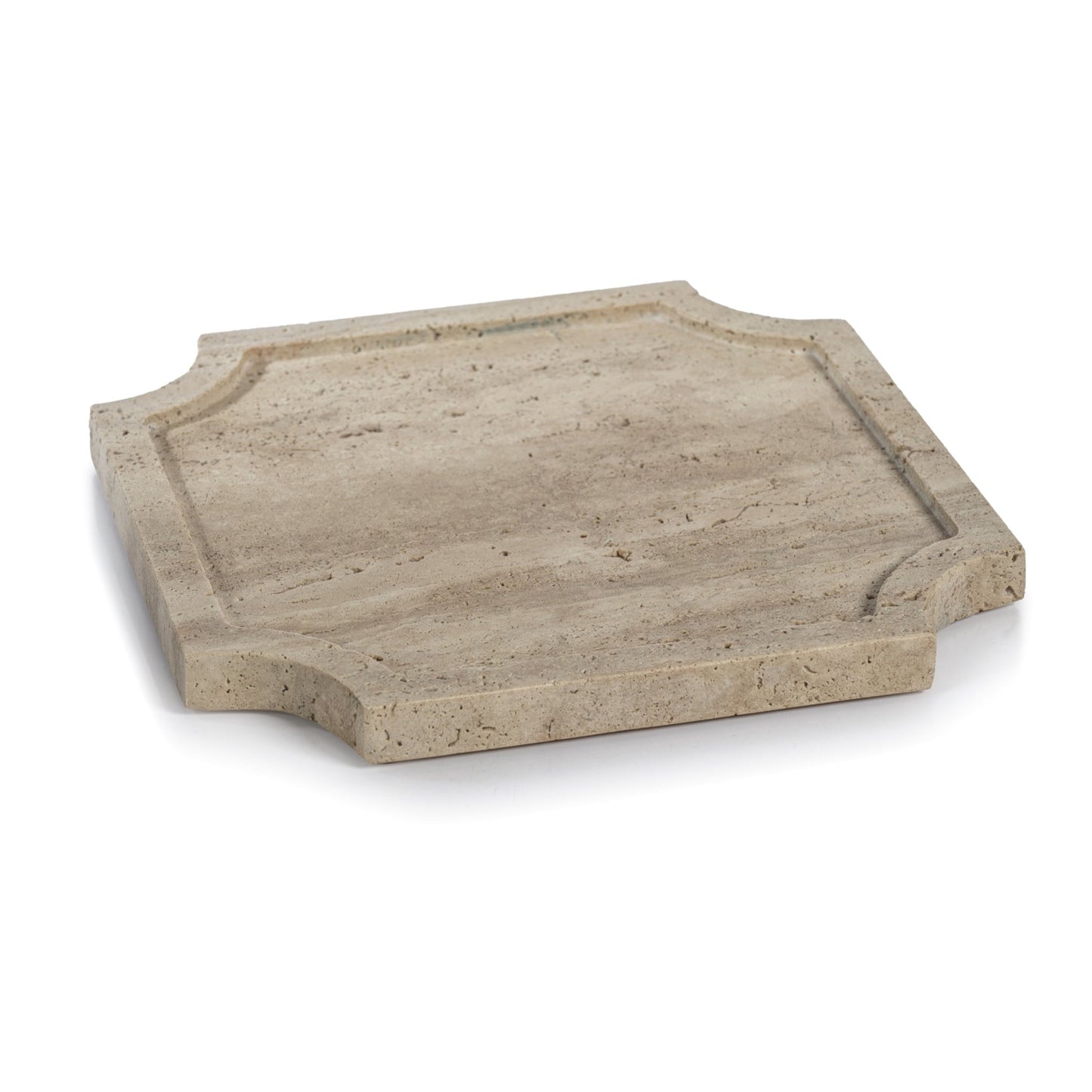 Zellige Travertine Stone Tray