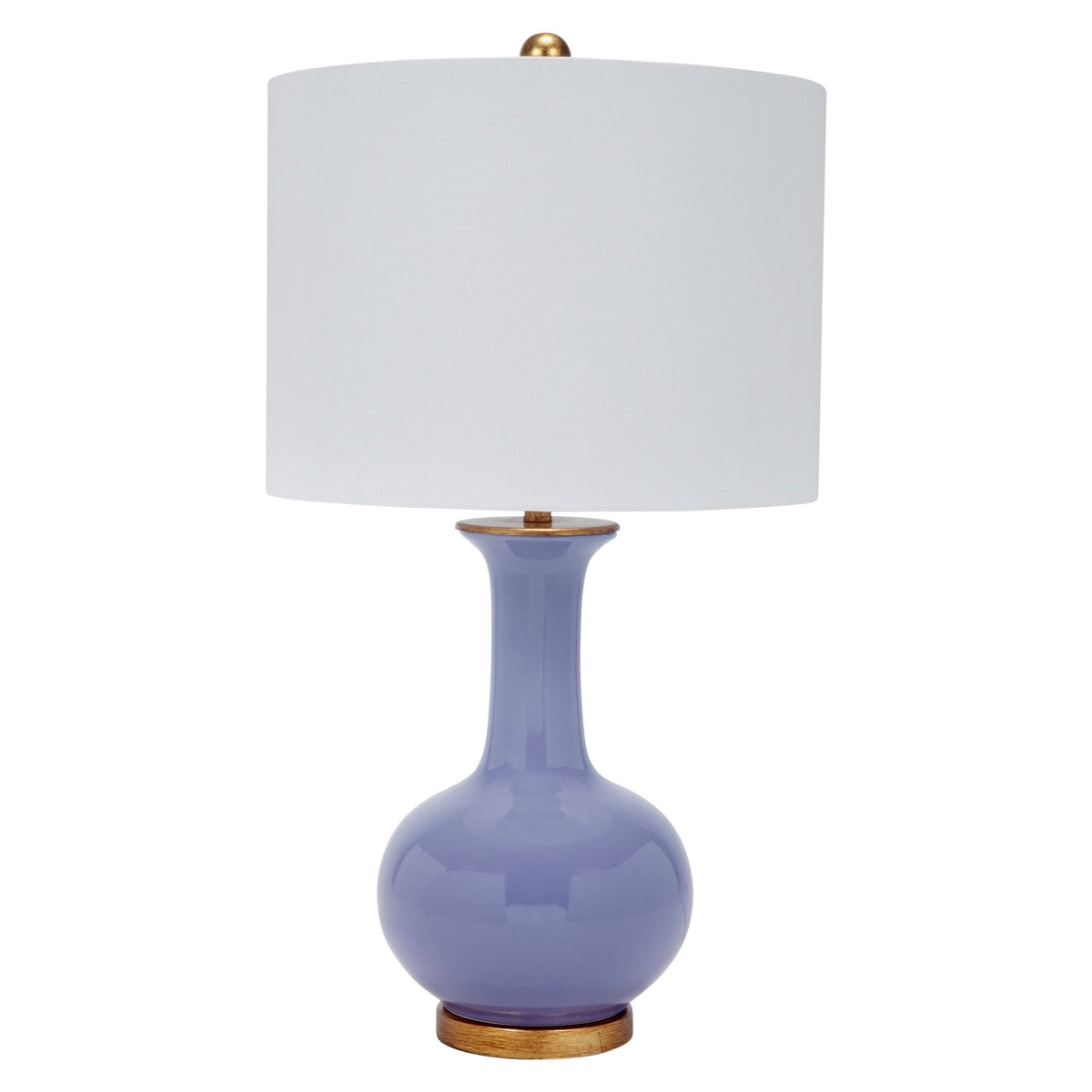 Lavender Ceramic Table Lamp