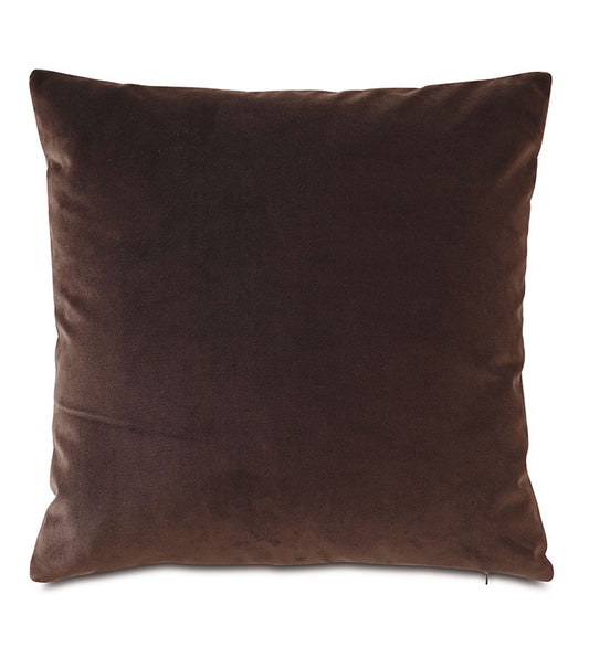 Tudor Leather Decorative Pillow - 20"