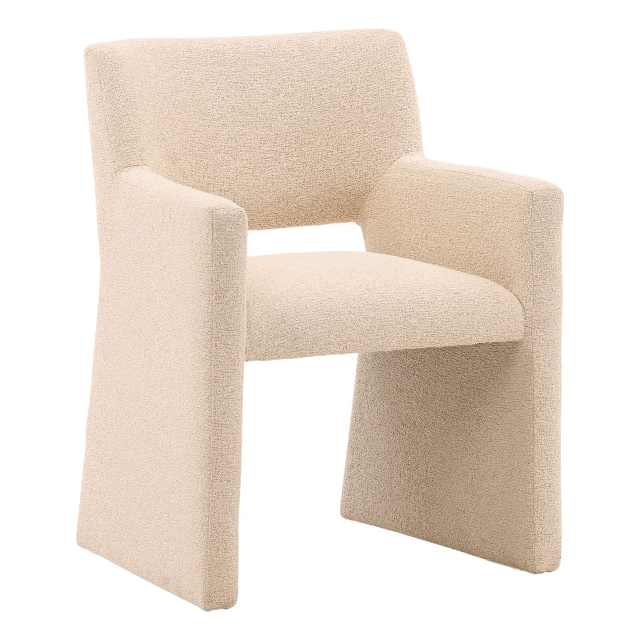 Cream Dining Arm Chair