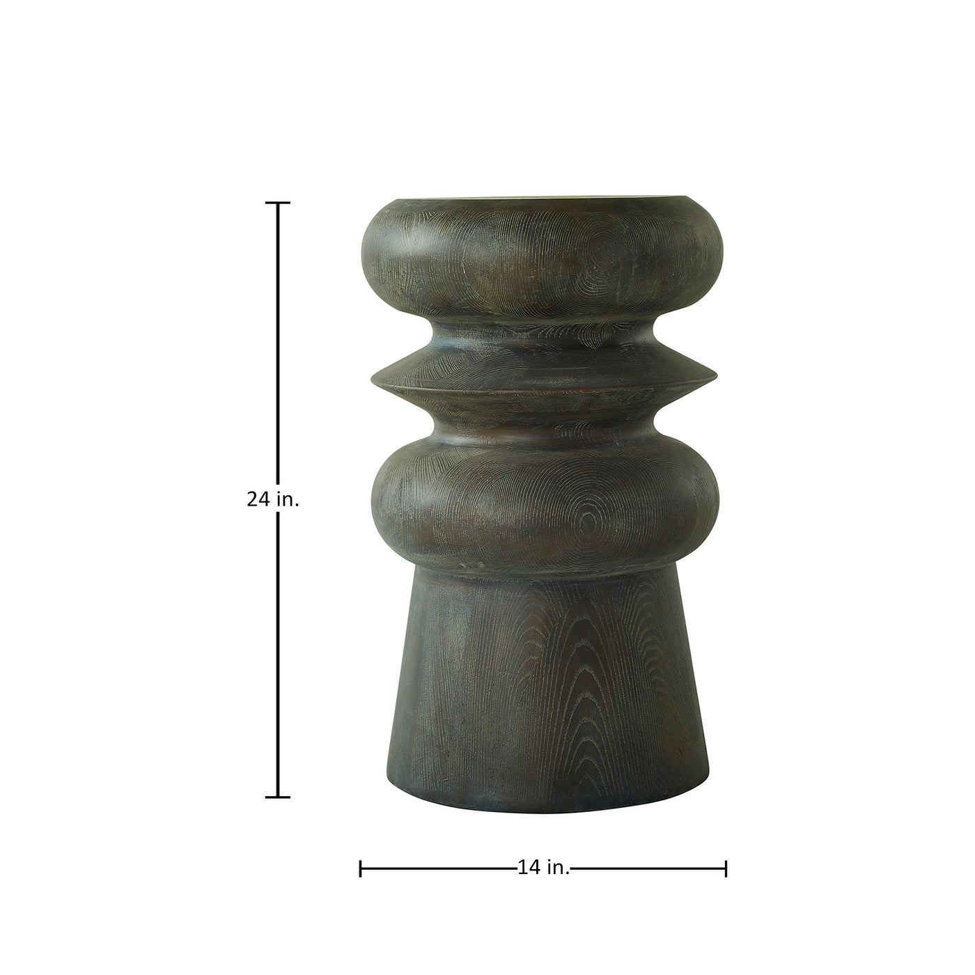 Teva Resin Round Pedestal Drinking Table