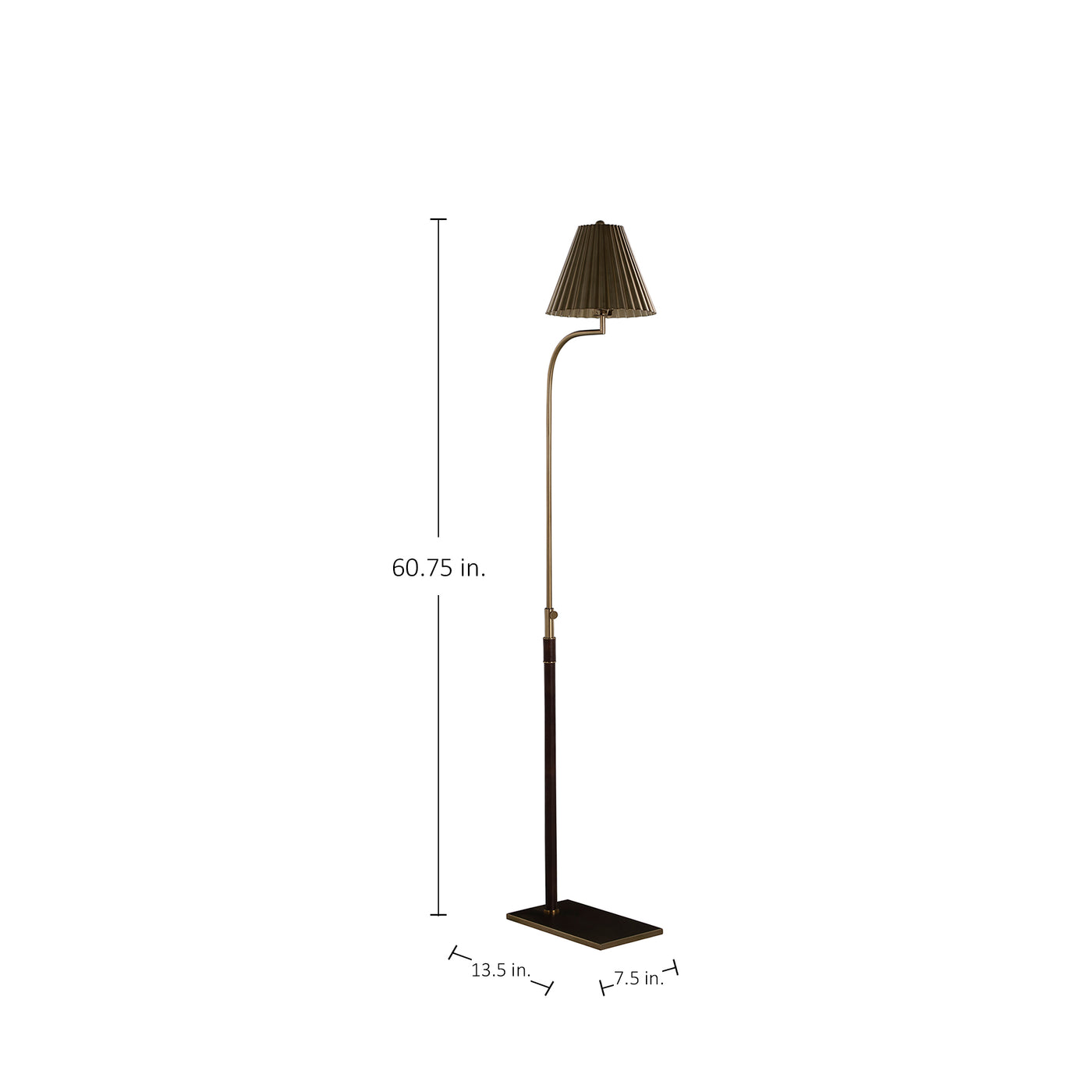 Conway Metal Reading Floor Lamp