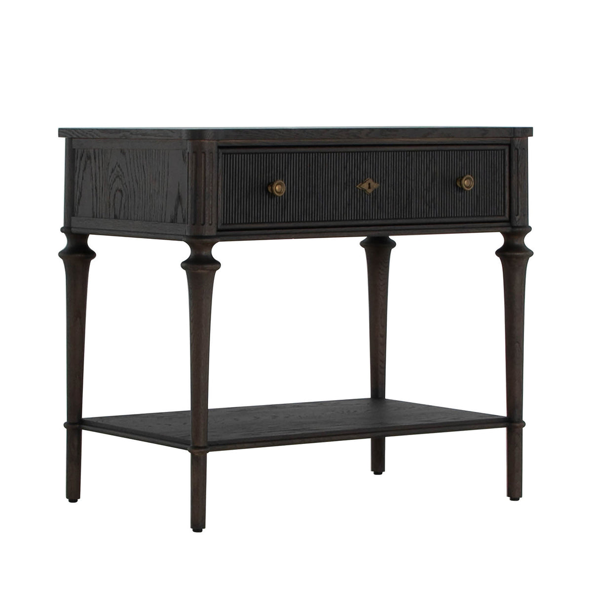 Andrea Oak Wood Nightstand