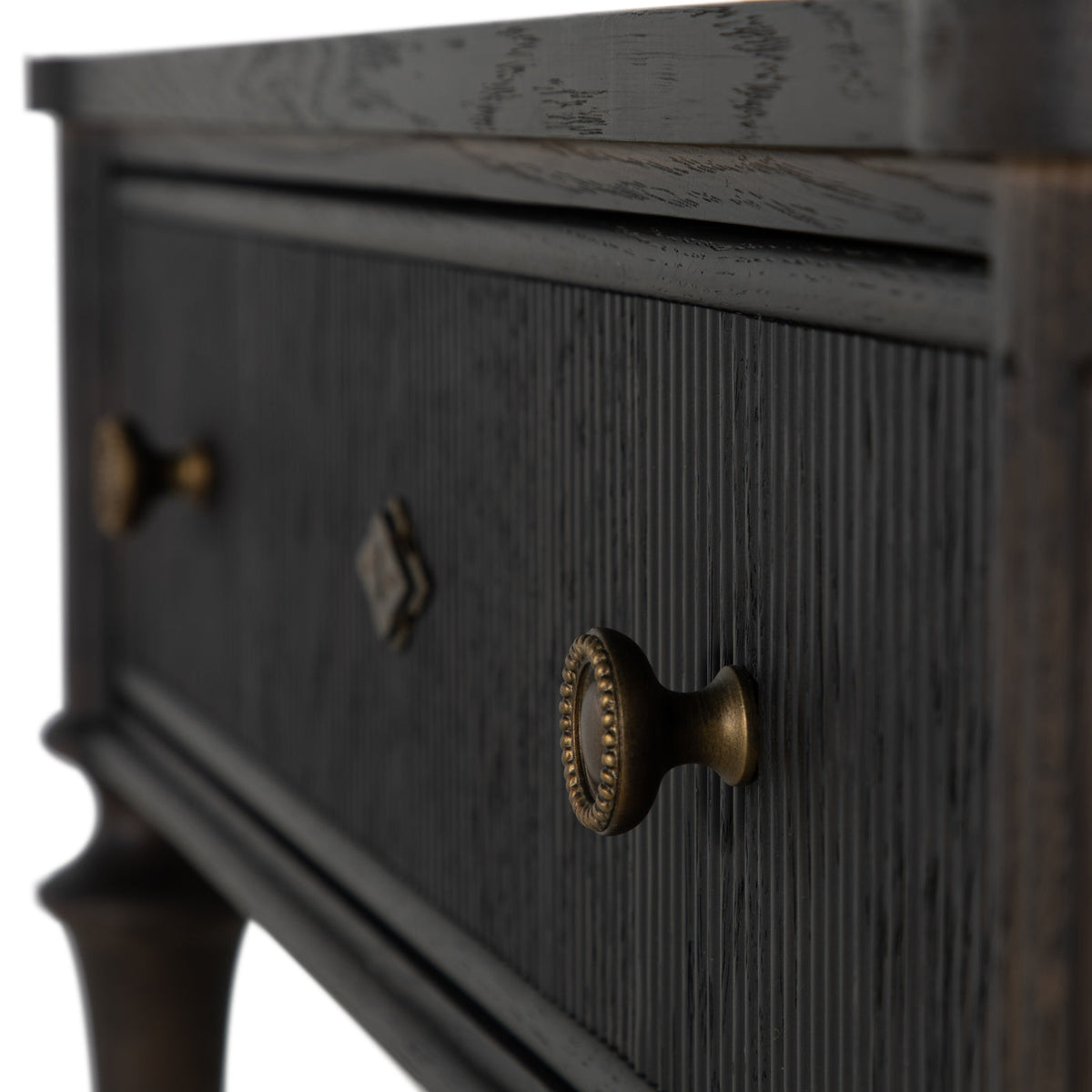 Andrea Oak Wood Nightstand