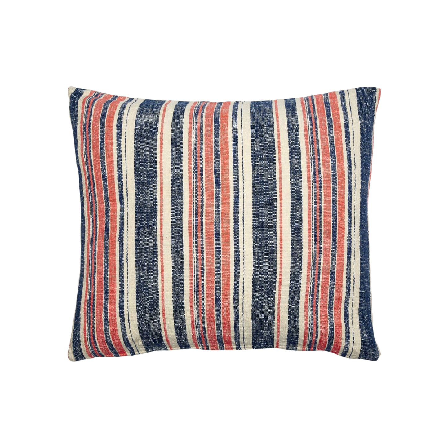 Blue & Orange Striped Sham - 30" x 34"