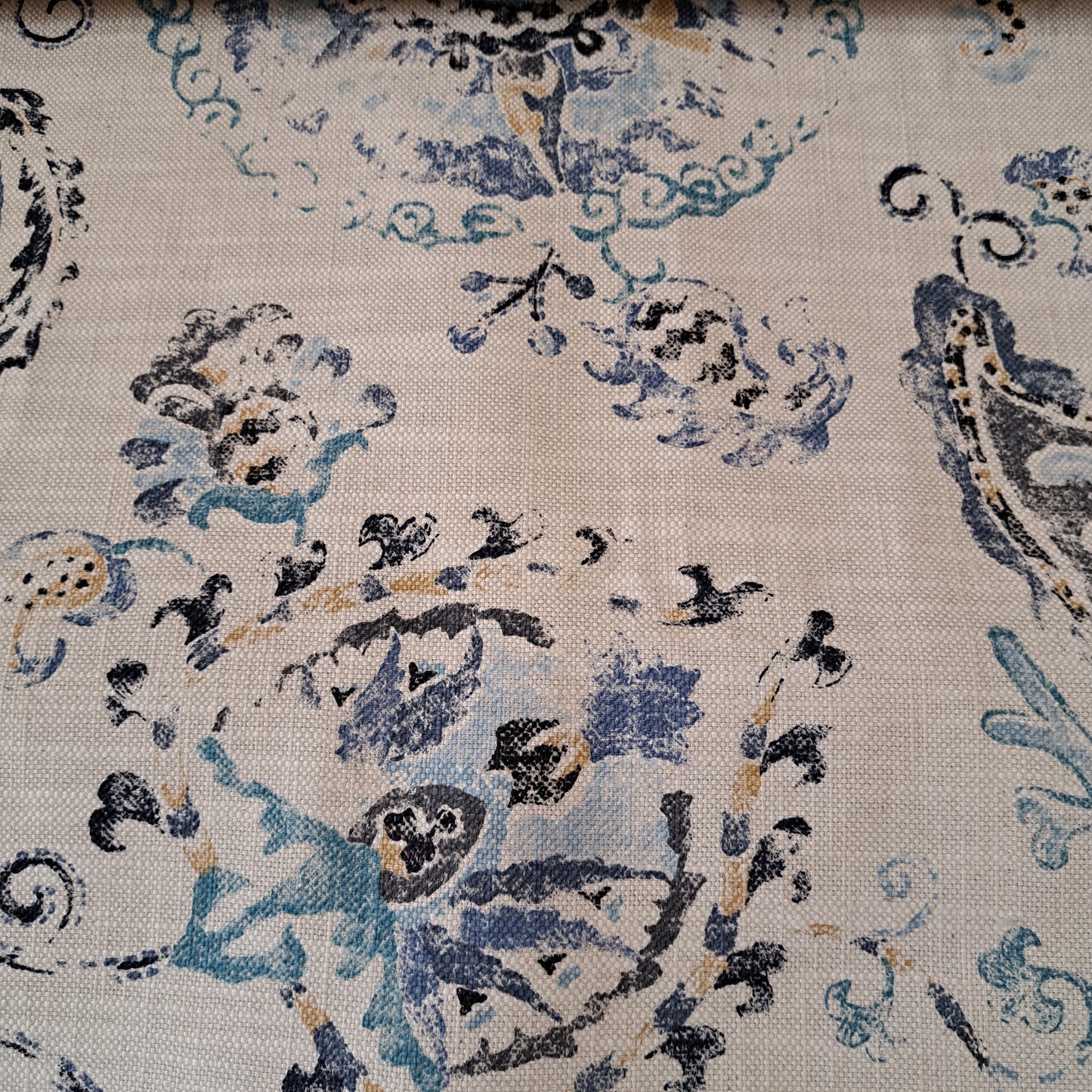 S4807 Indigo Fabric