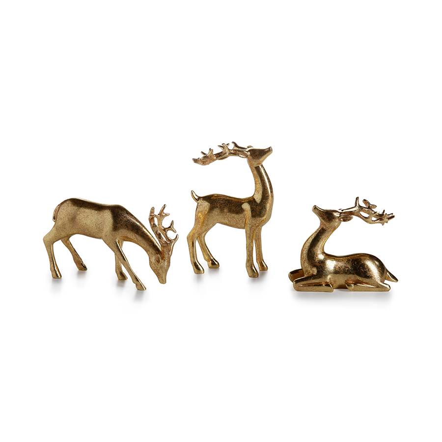 Gold Reindeer