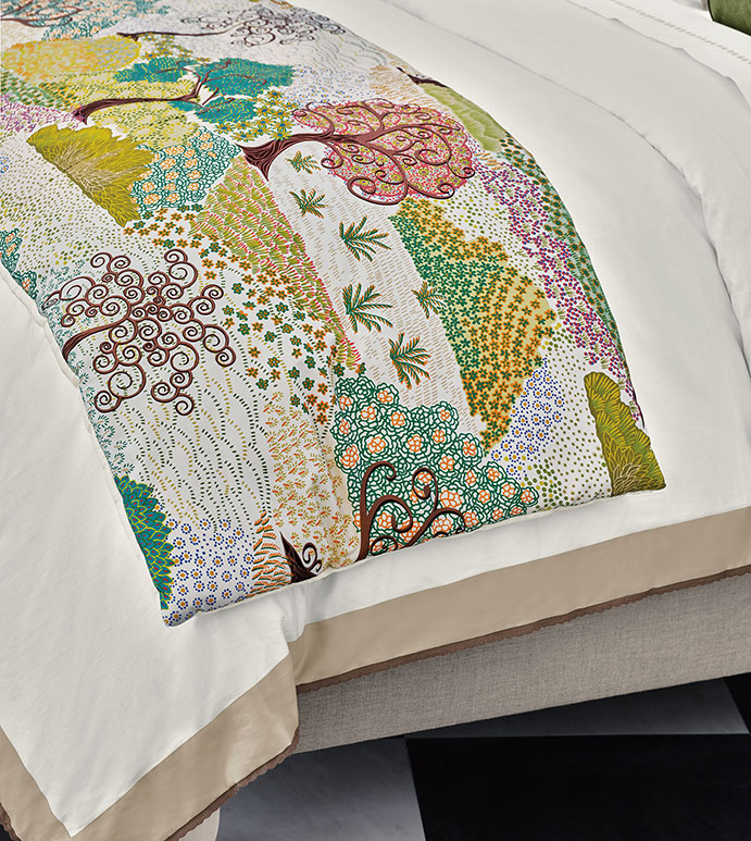Ida Whimsical Bed Scarf - Queen