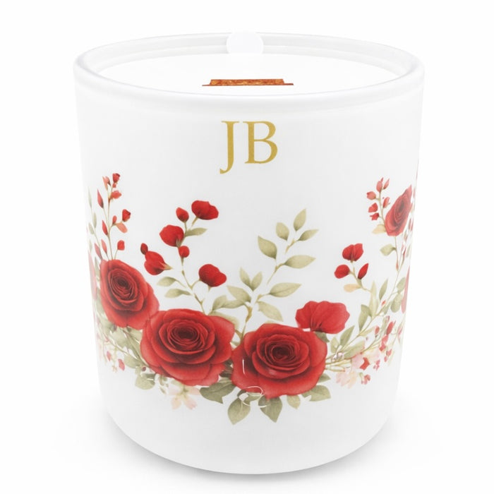 Porcelain & Petals Rose Candle