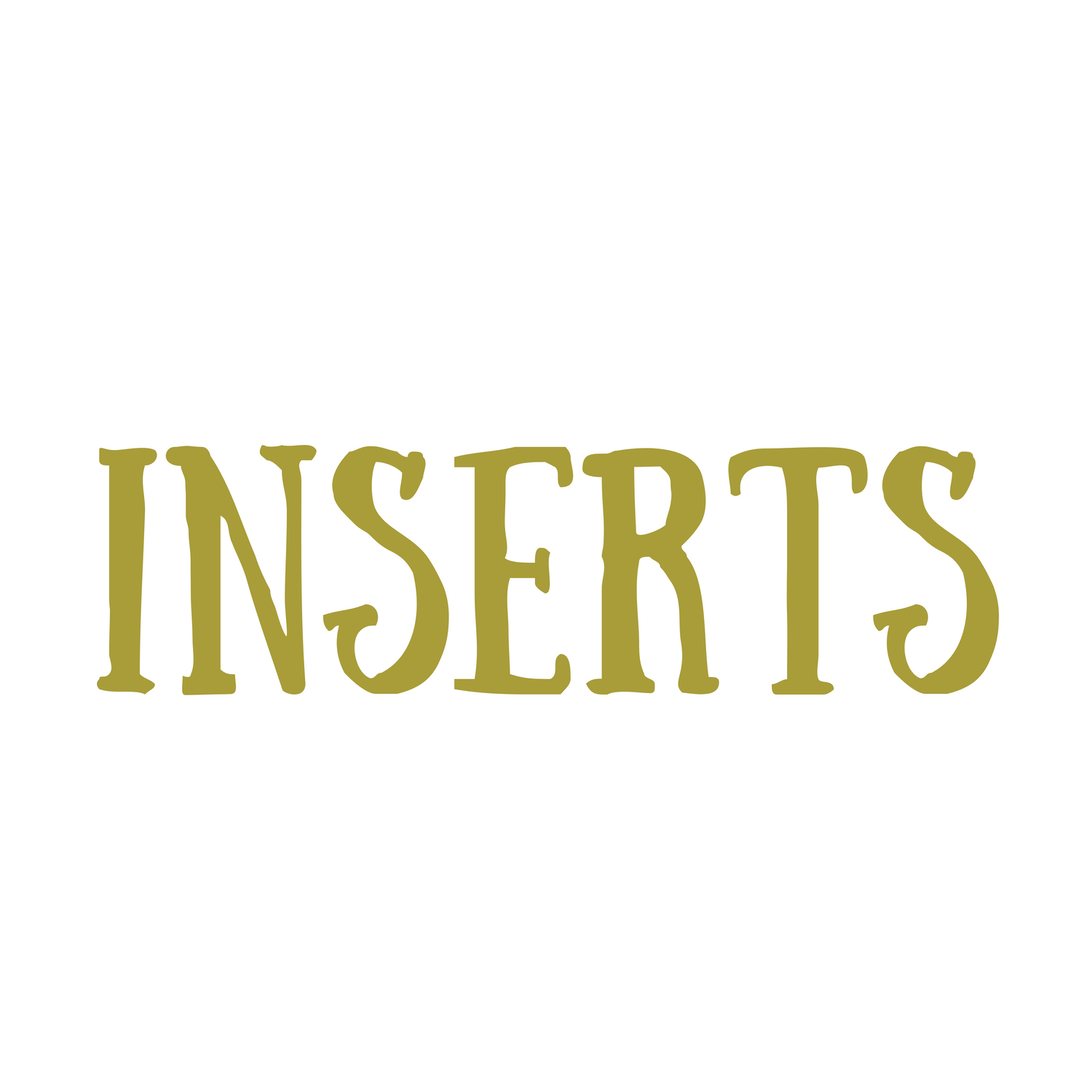 Inserts