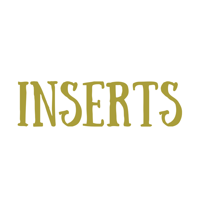 Inserts