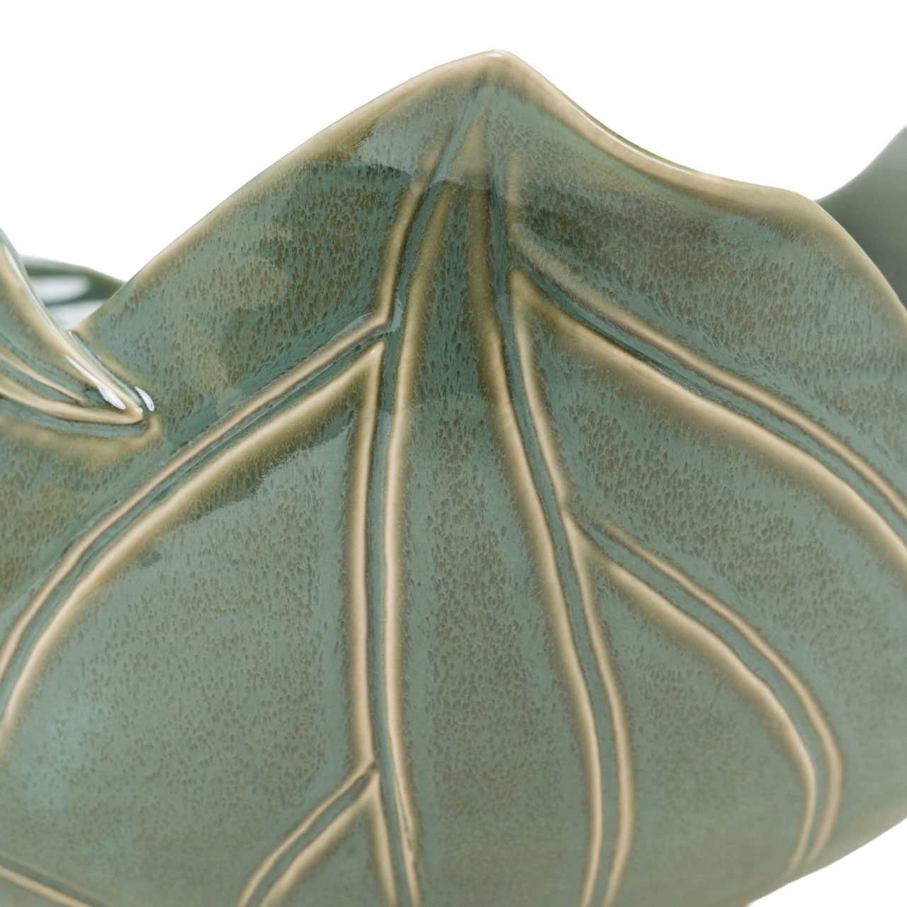 Farron Leaf Green Bowl