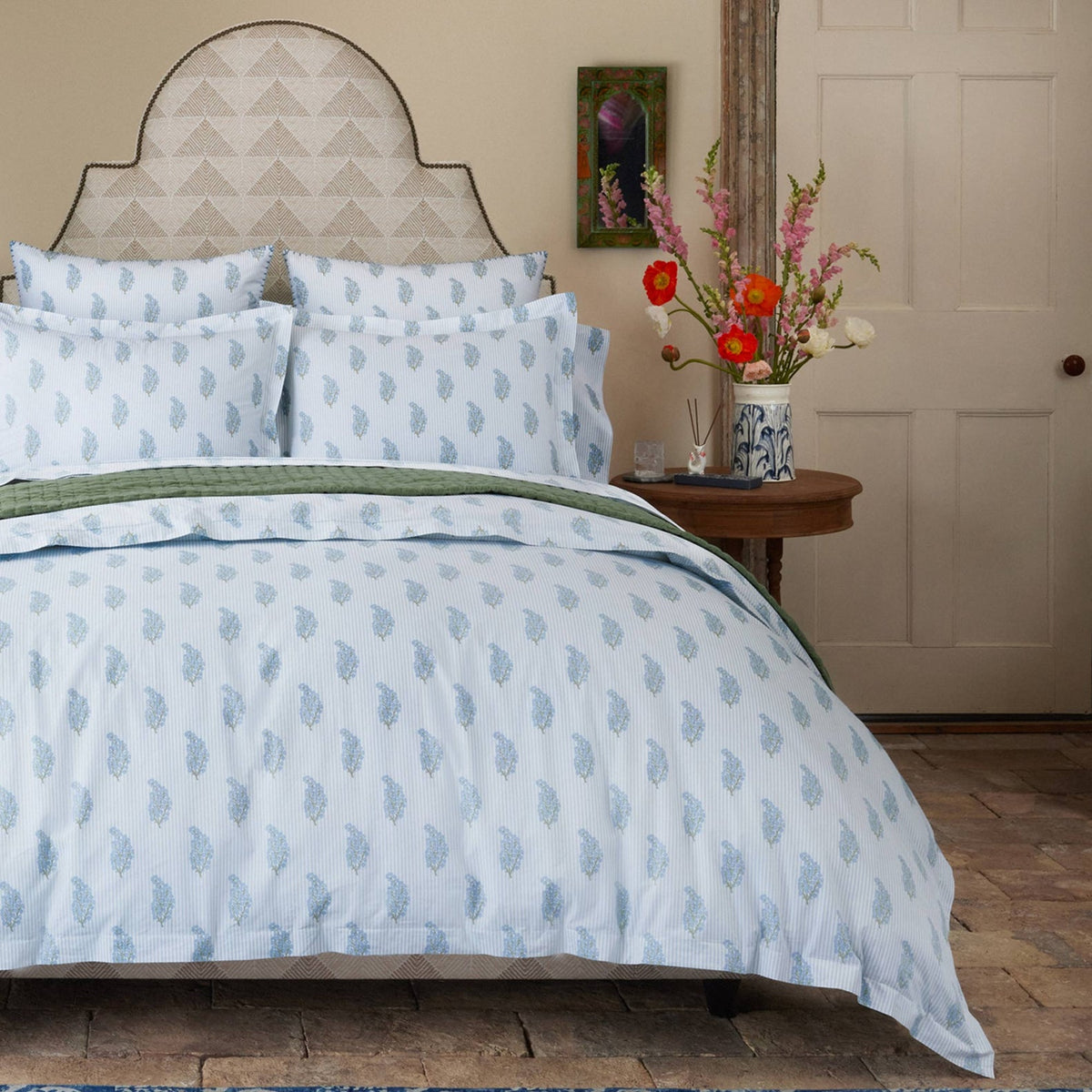 Nirvi Light Indigo Organic Duvet - King