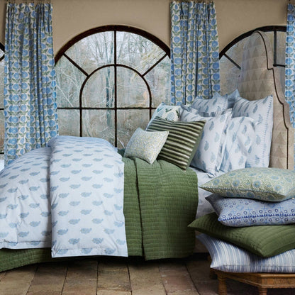 Nirvi Light Indigo Organic Duvet - King