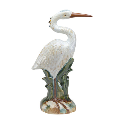 Heron Ceramic Figurines