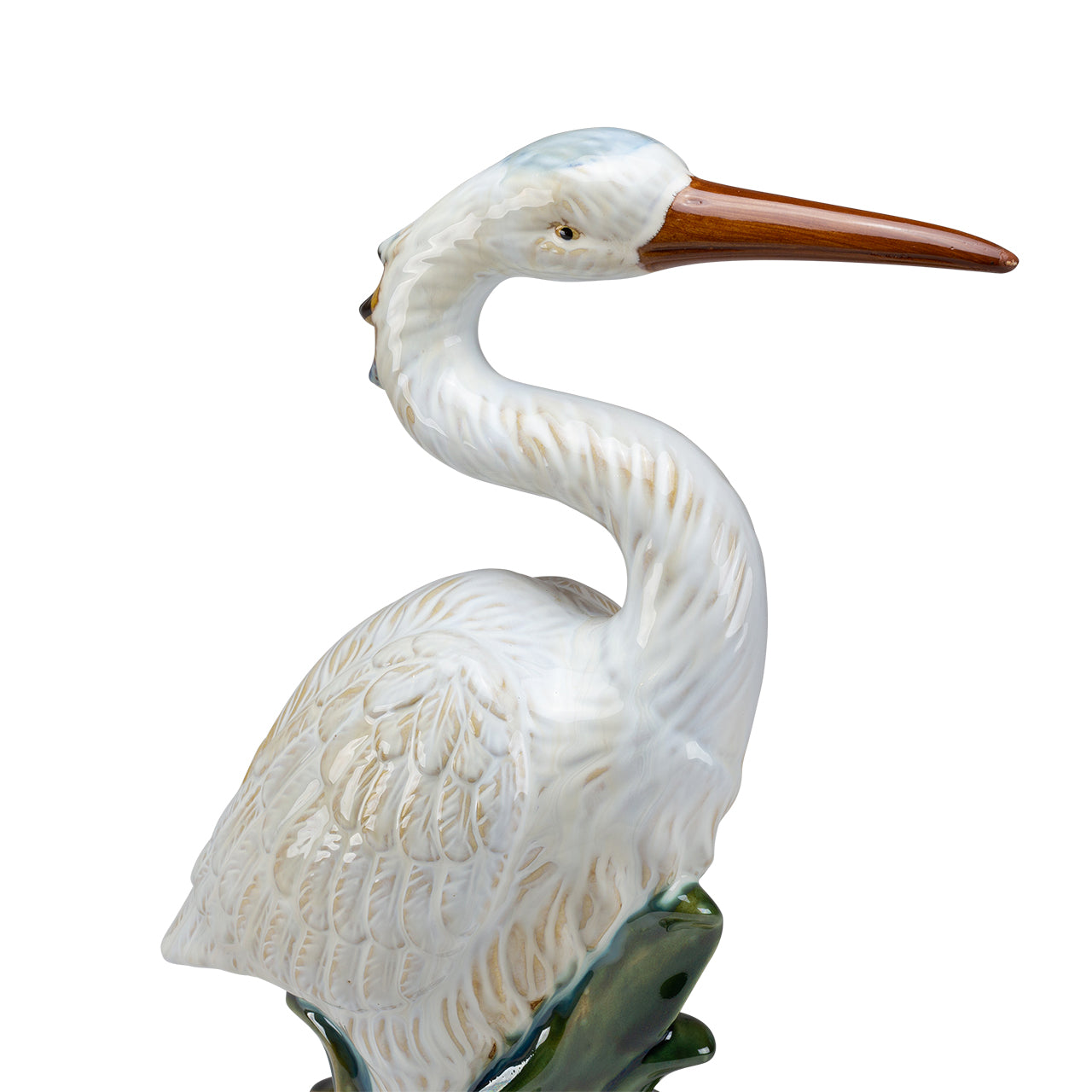 Heron Ceramic Figurines