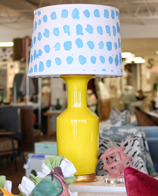 Glazed Porcelain Lamp