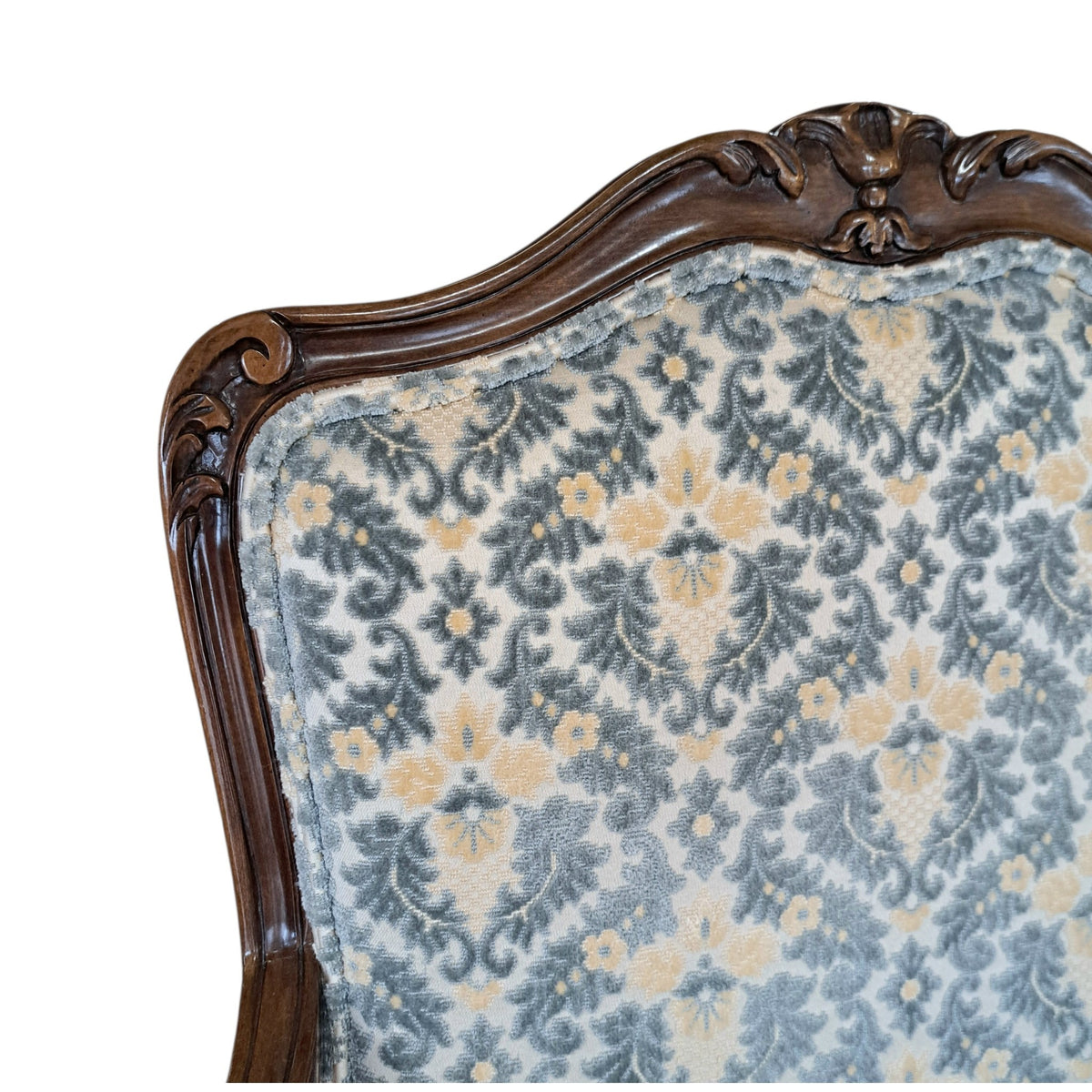 Antique Blue Arm Chair