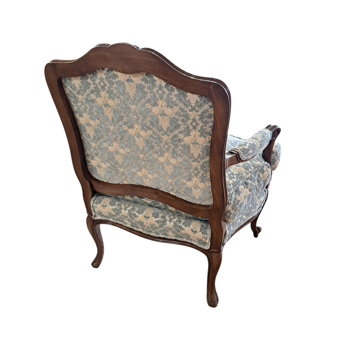 Antique Blue Arm Chair