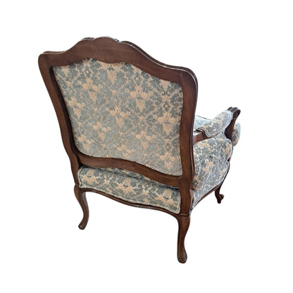 Antique Blue Arm Chair