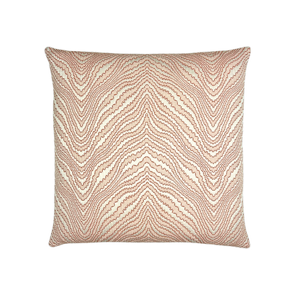 Poppy Chevron Pillow - 22"