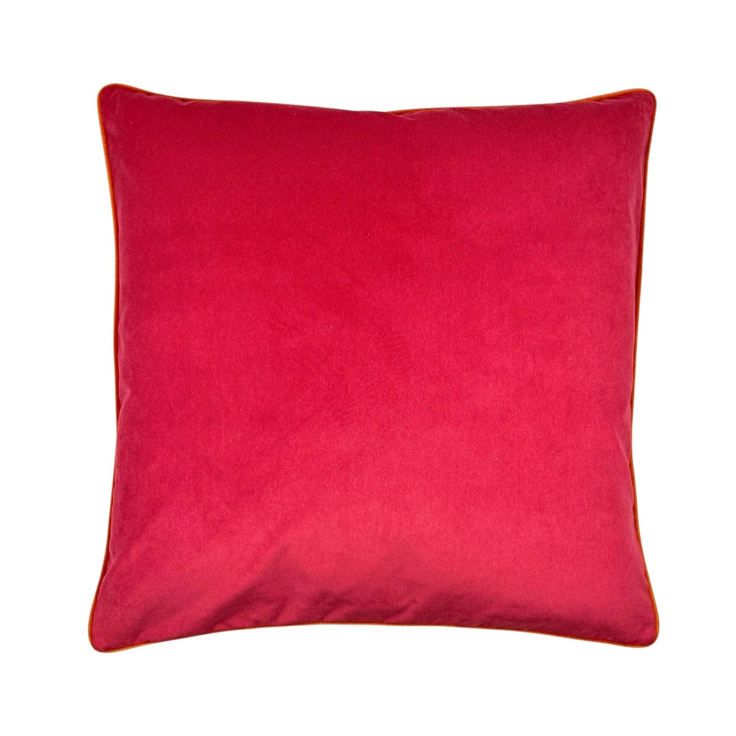 Scarlet Pink Velvet Pillow - 24"