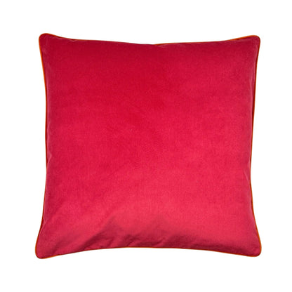 Scarlet Pink Velvet Pillow - 24"