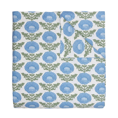 Kaavia Light Indigo Organic Duvet - Queen