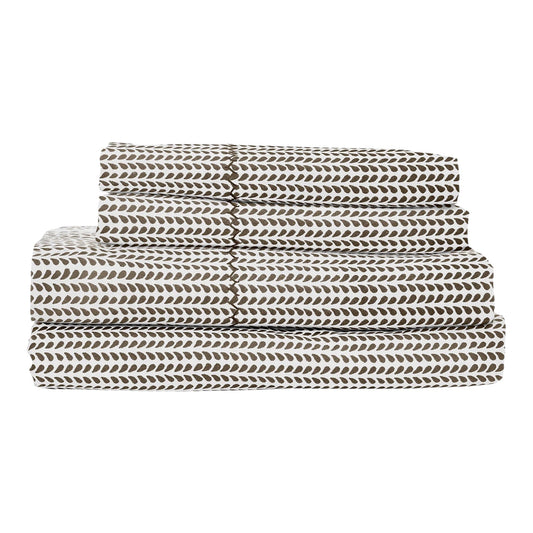 Cinde Coffee Organic Sheet Set - Queen