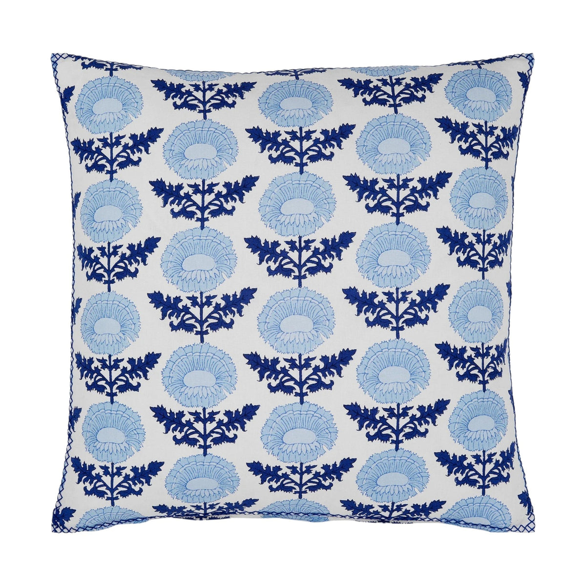 Kaavia Indigo Decorative Pillow - 22"
